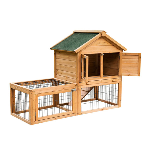Locking Wheels Outdoor Small Animal Cages You'll Love Wayfair.co.uk